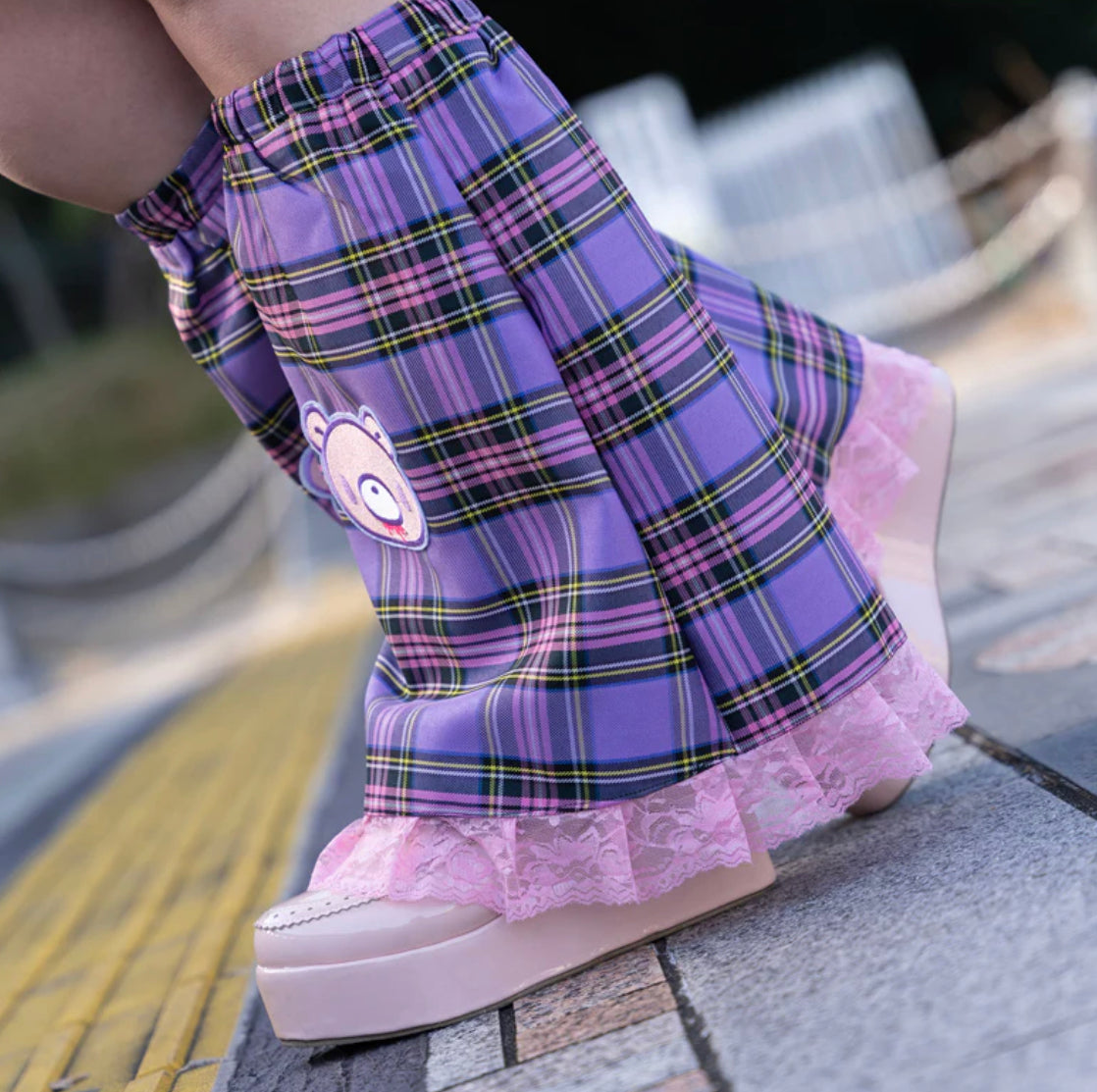 Plus Size Gloomy Bear Leg Warmers - ACDC RAG