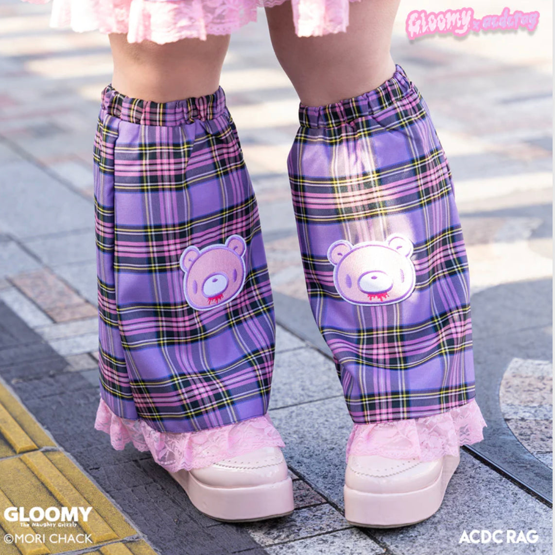 Plus Size Gloomy Bear Leg Warmers - ACDC RAG