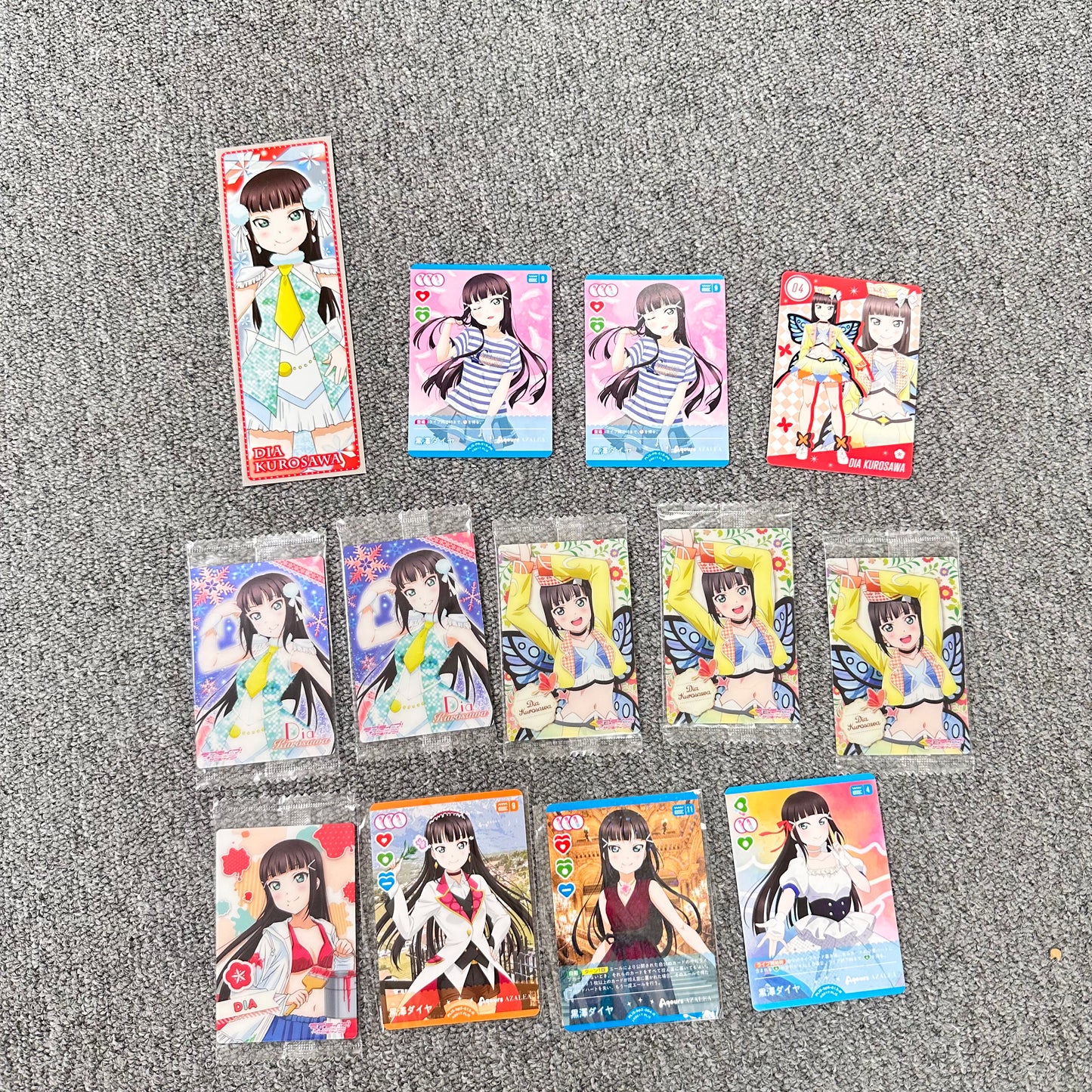 Love Live! Paper Goods Lot (Aqours - Dia Kurosawa)