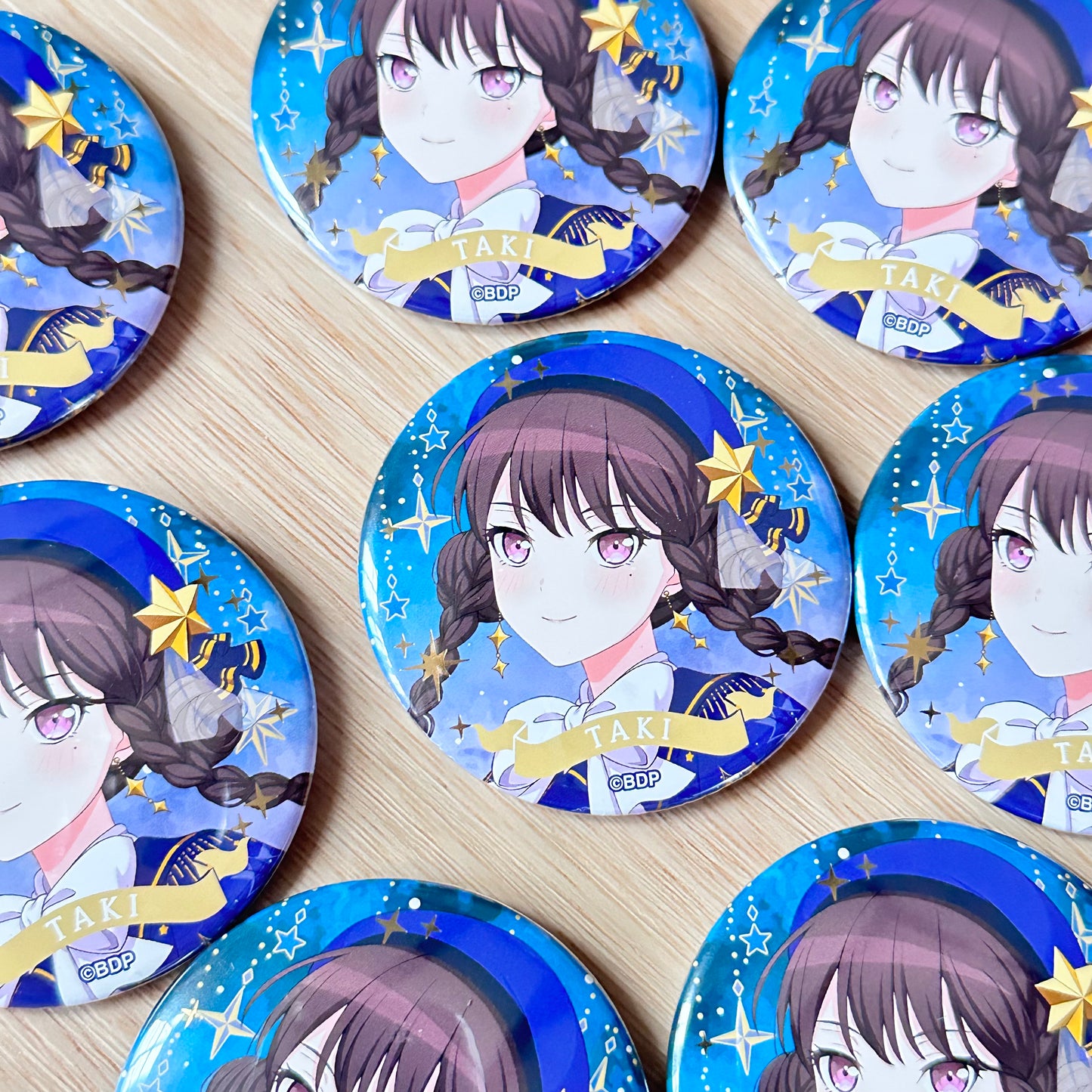 BanG Dream! Can Badge Lot MyGO!!!!! Stargazing Ver. (Shiina Taki)