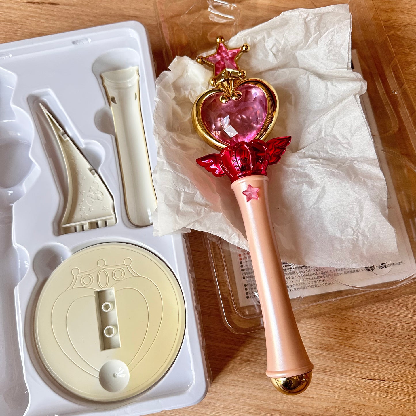 Sailor Moon Proplica - Pink Moon Stick (Pre-Loved)