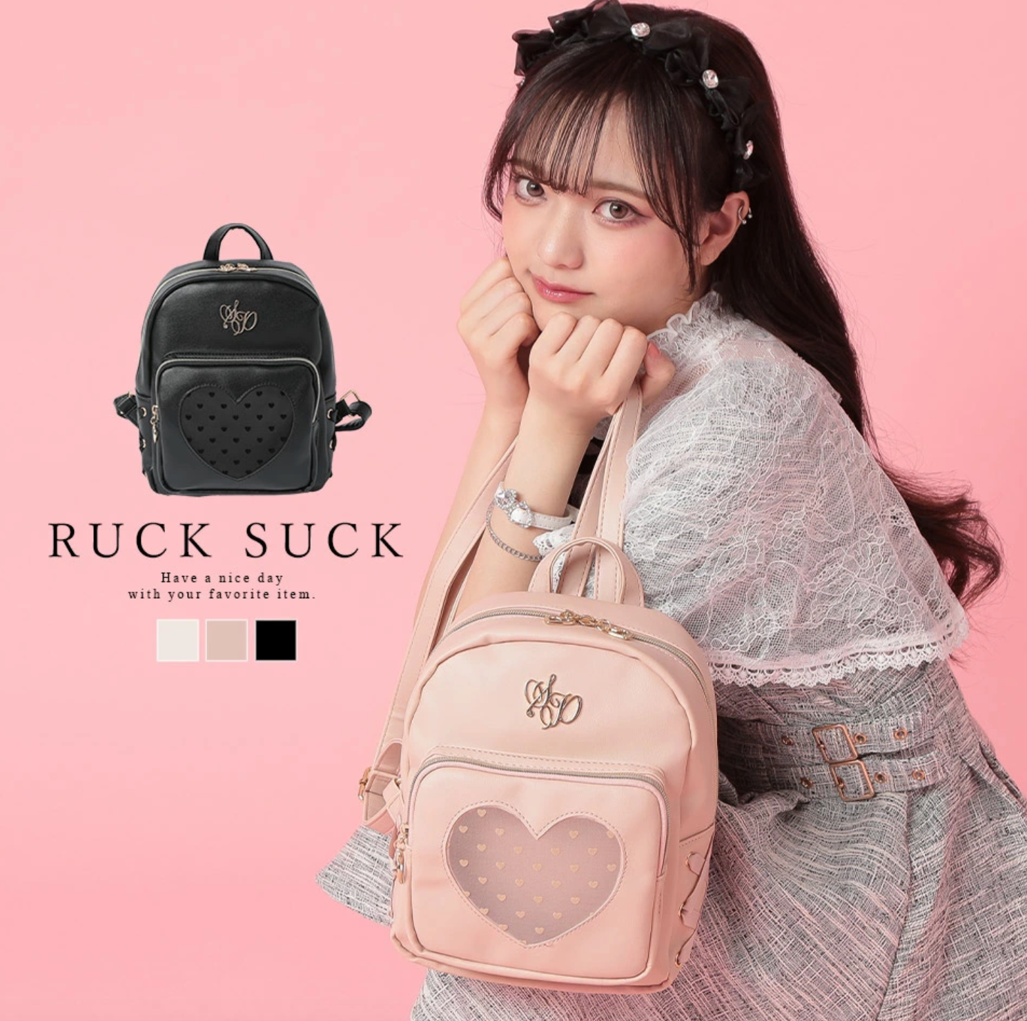 bonetta mini backpack made in korea Secret Door Mini Backpack Ita Bag – Parfait Parlour