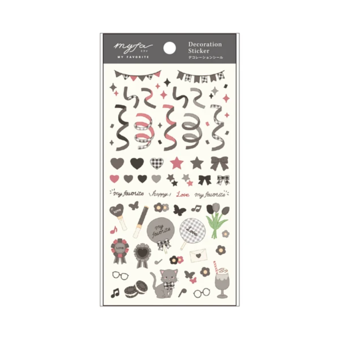 Myfa Oshikatsu Deco Stickers