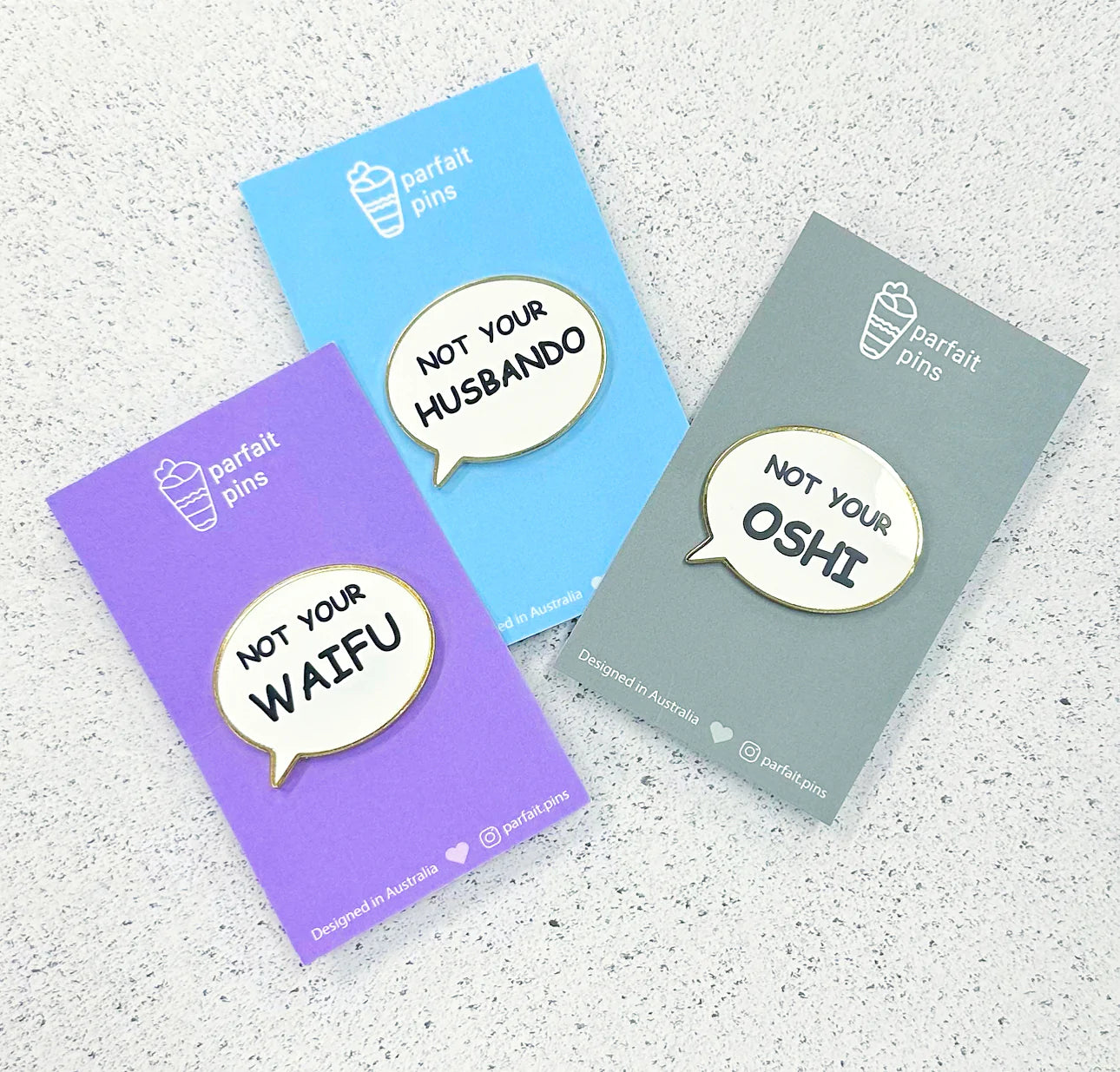 Speech Bubble Pin