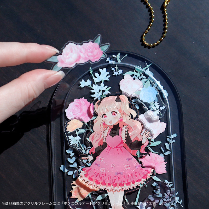 fanfancy+ Botanical Art Acrylic Sticker Accessory Set