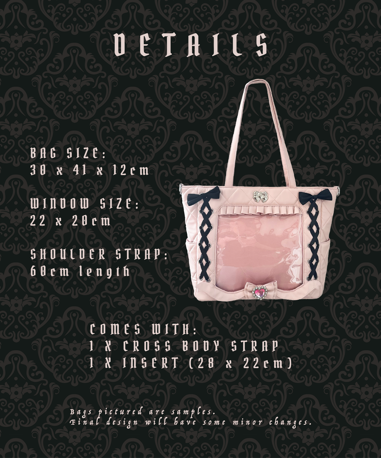 (OCTOBER PRE-ORDER) Berry x Parfait Parlour Ita Bag