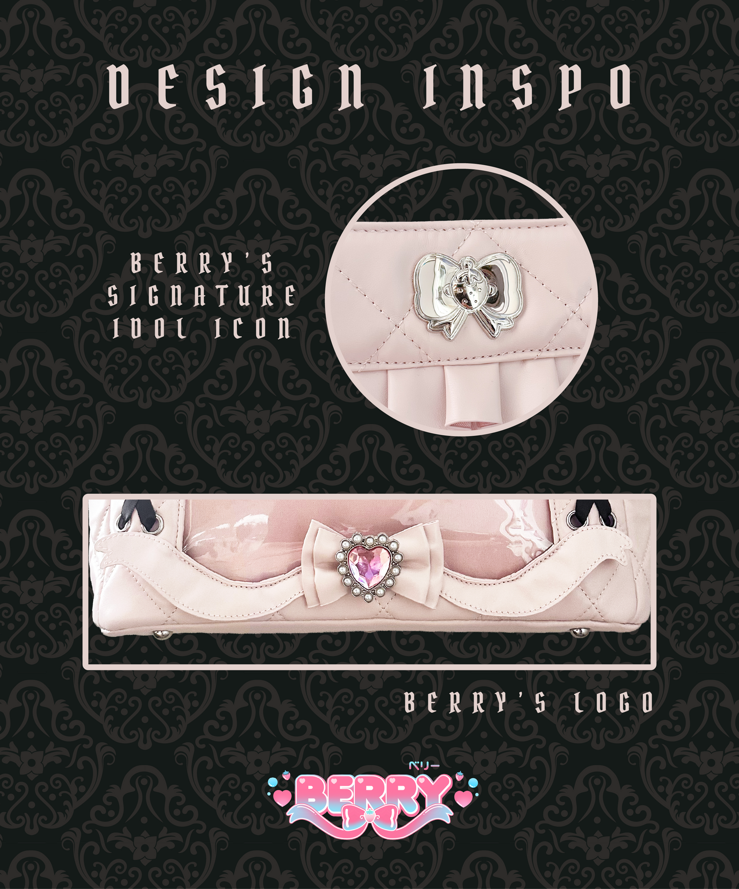 (OCTOBER PRE-ORDER) Berry x Parfait Parlour Ita Bag