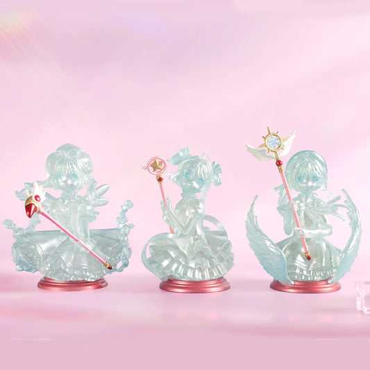 Cardcaptor Sakura "TaKaRaBaKo" Pop-Up Shop Ice Sculpture Style Figure Set (NEW)