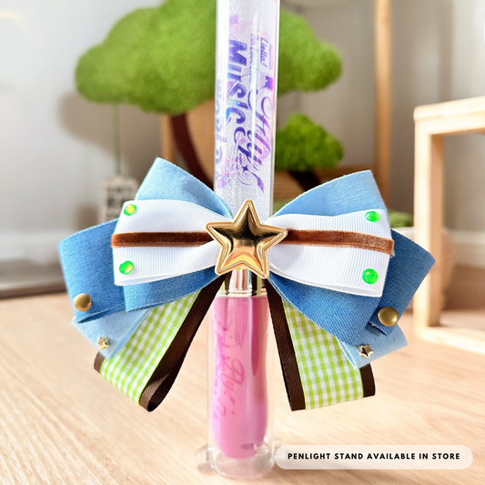 (48 HR AUCTION) Superstar 7th Penlight Bow (Green)