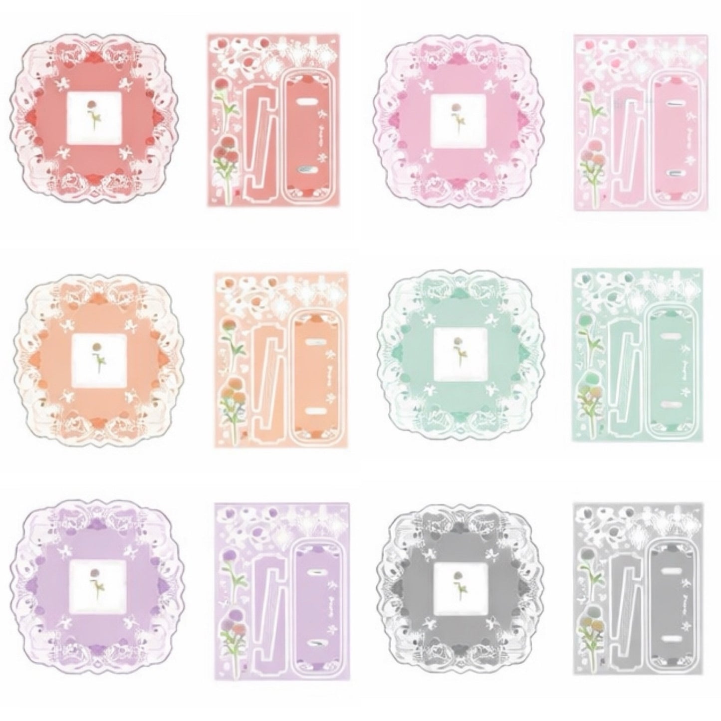 fanfancy+ Classic Lace Acrylic Frame (Coaster Size)