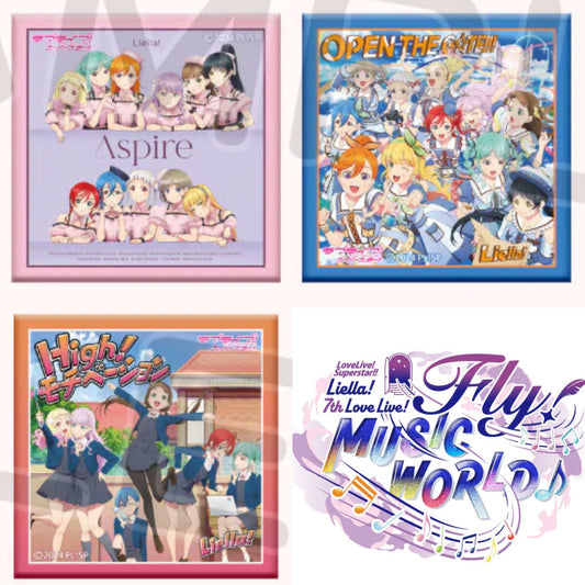 Love Live! Superstar!! Liella 7th Live Square Can Badges