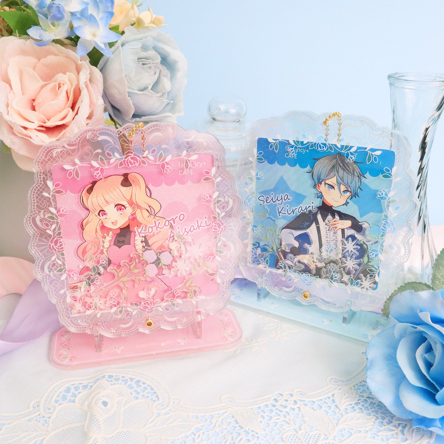 fanfancy+ Classic Lace Acrylic Frame (Coaster Size)