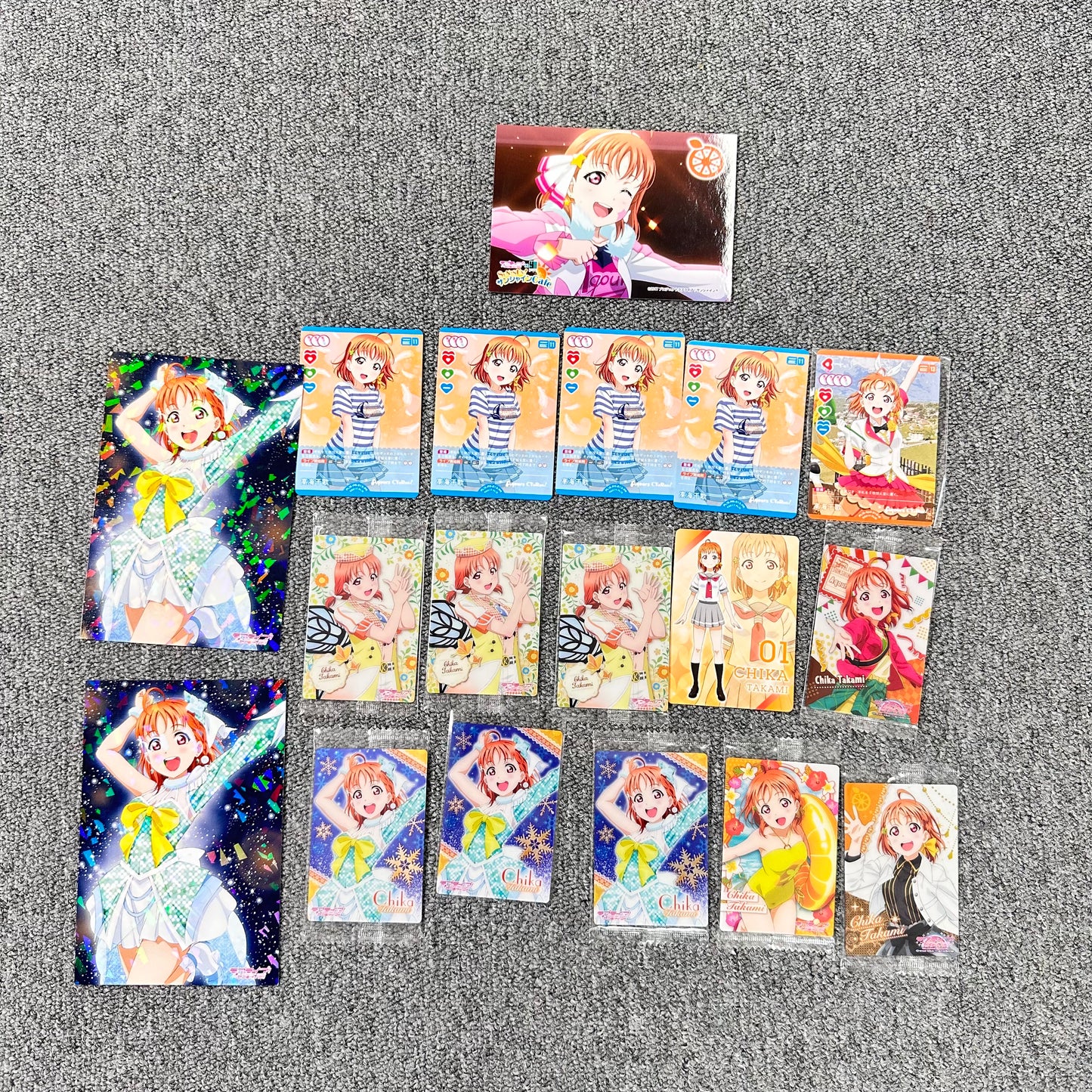 Love Live! Paper Goods Lot (Aqours - Chika Takami)