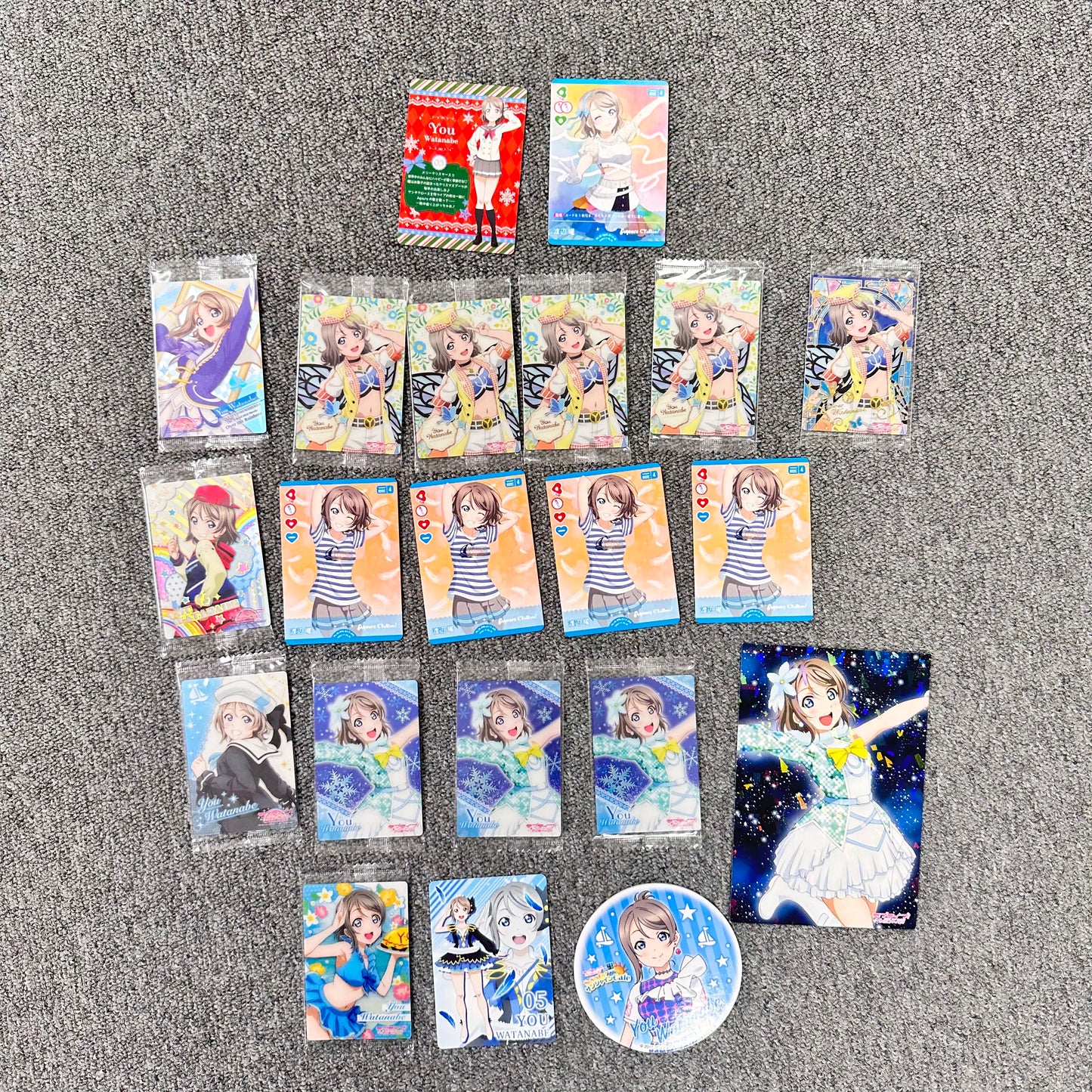 Love Live! Paper Goods Lot (Aqours - You Watanabe)