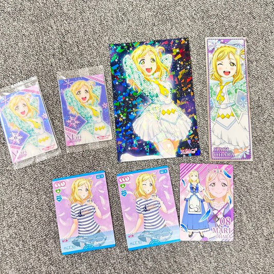 Love Live! Paper Goods Lot (Aqours - Mari Ohara)