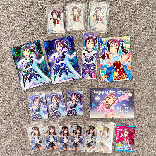 Love Live! Paper Goods Lot (Saint Snow)