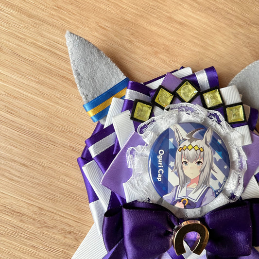 (48 HR AUCTION) Horse Girl Rosette (Type B)