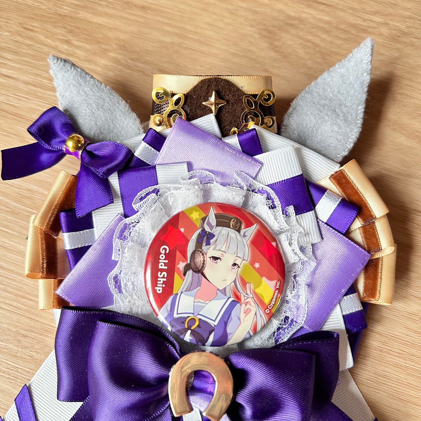 (48 HR AUCTION) Horse Girl Rosette (Type A)