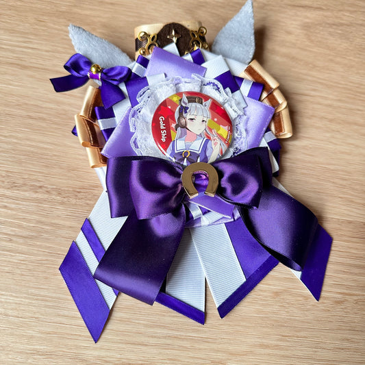(48 HR AUCTION) Horse Girl Rosette (Type A)