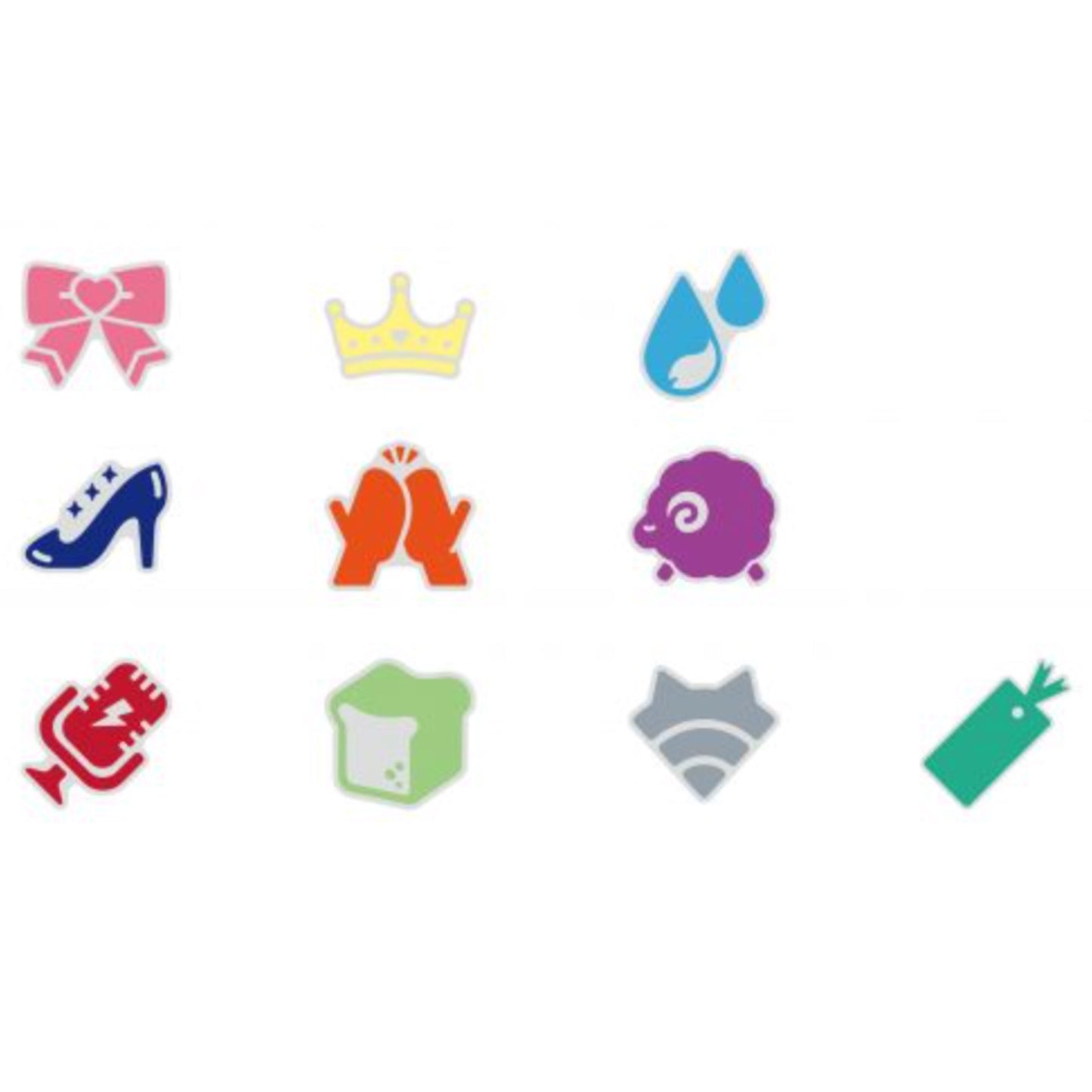 Love Live! Official Icon Enamel Pin (Nijigasaki)