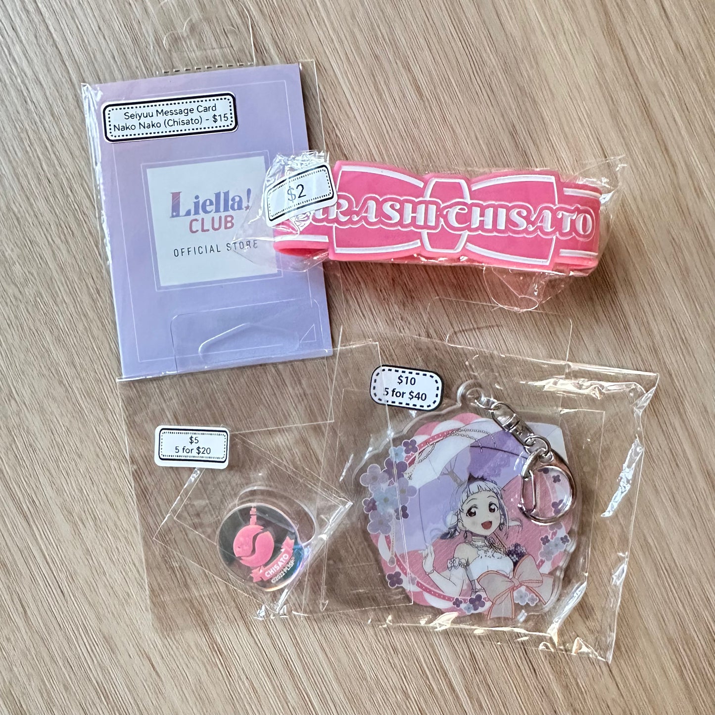 Love Live! Superstar!! Misc Character Items (Liella)