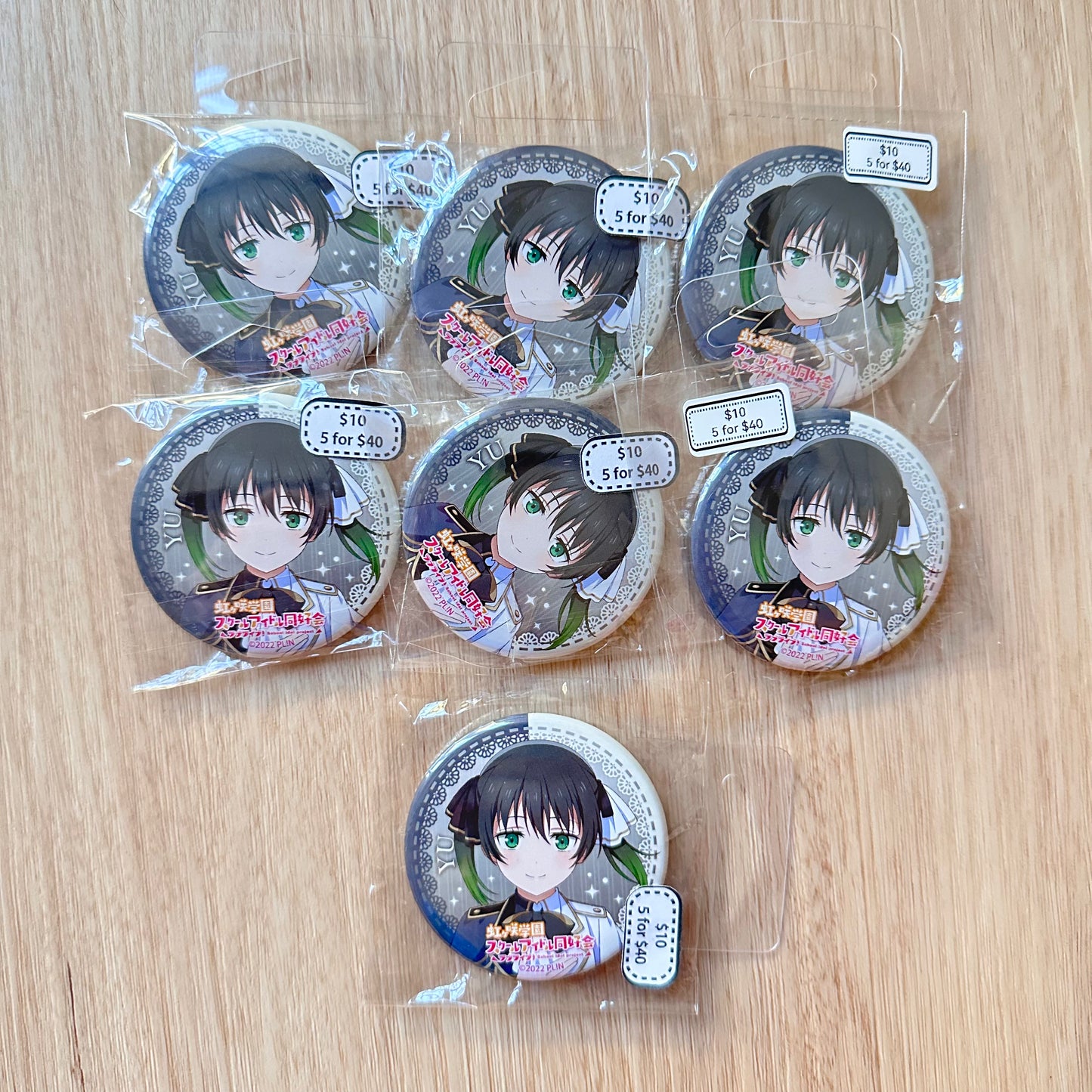 Love Live! Nijigasaki Can Badge Lot (Takasaki Yu)