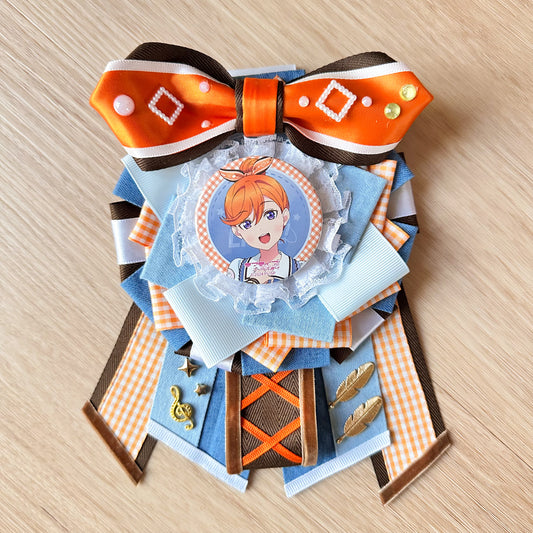 (48 HR AUCTION) Superstar 7th Rosette (Orange)