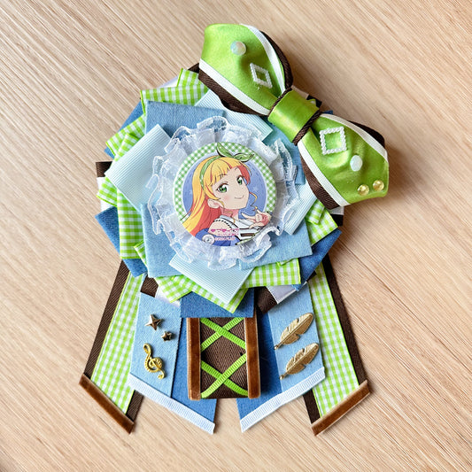 (48 HR AUCTION) Superstar 7th Rosette (Green)