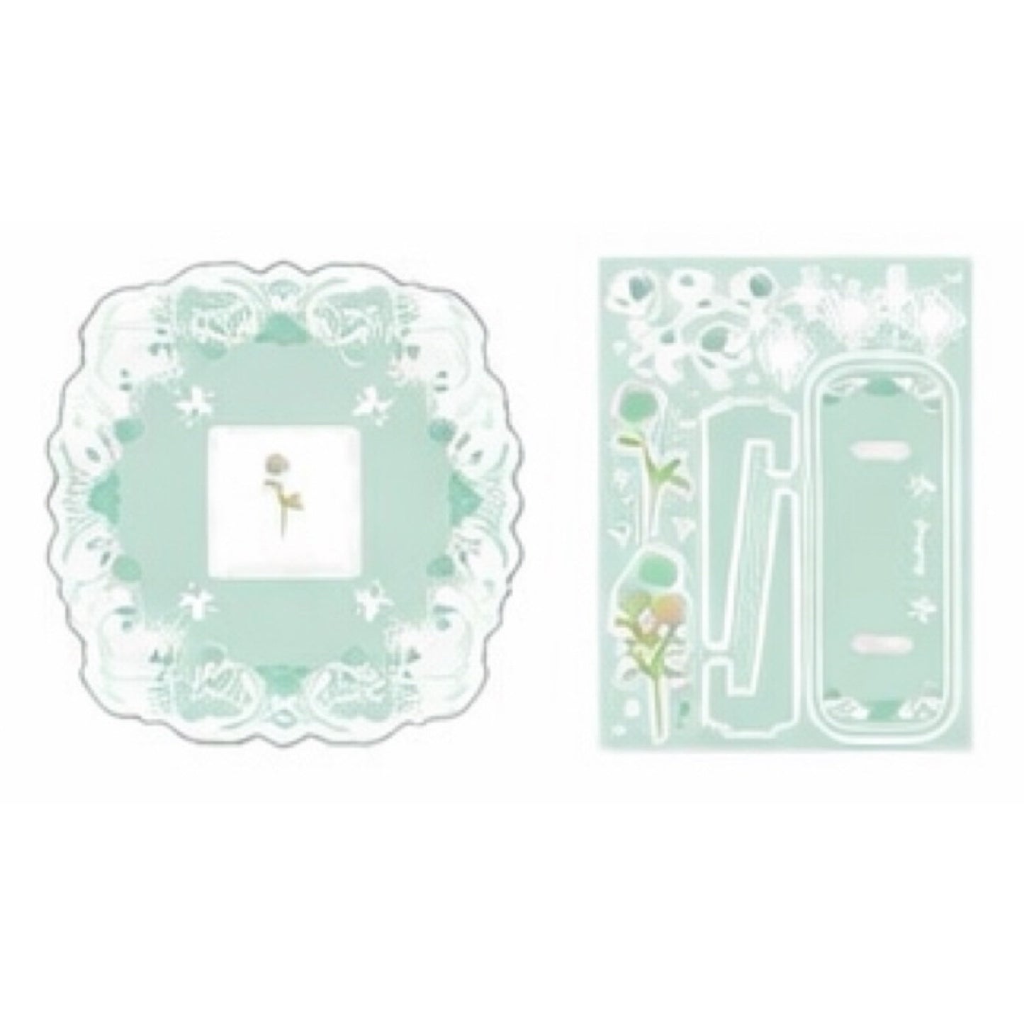 fanfancy+ Classic Lace Acrylic Frame (Coaster Size)