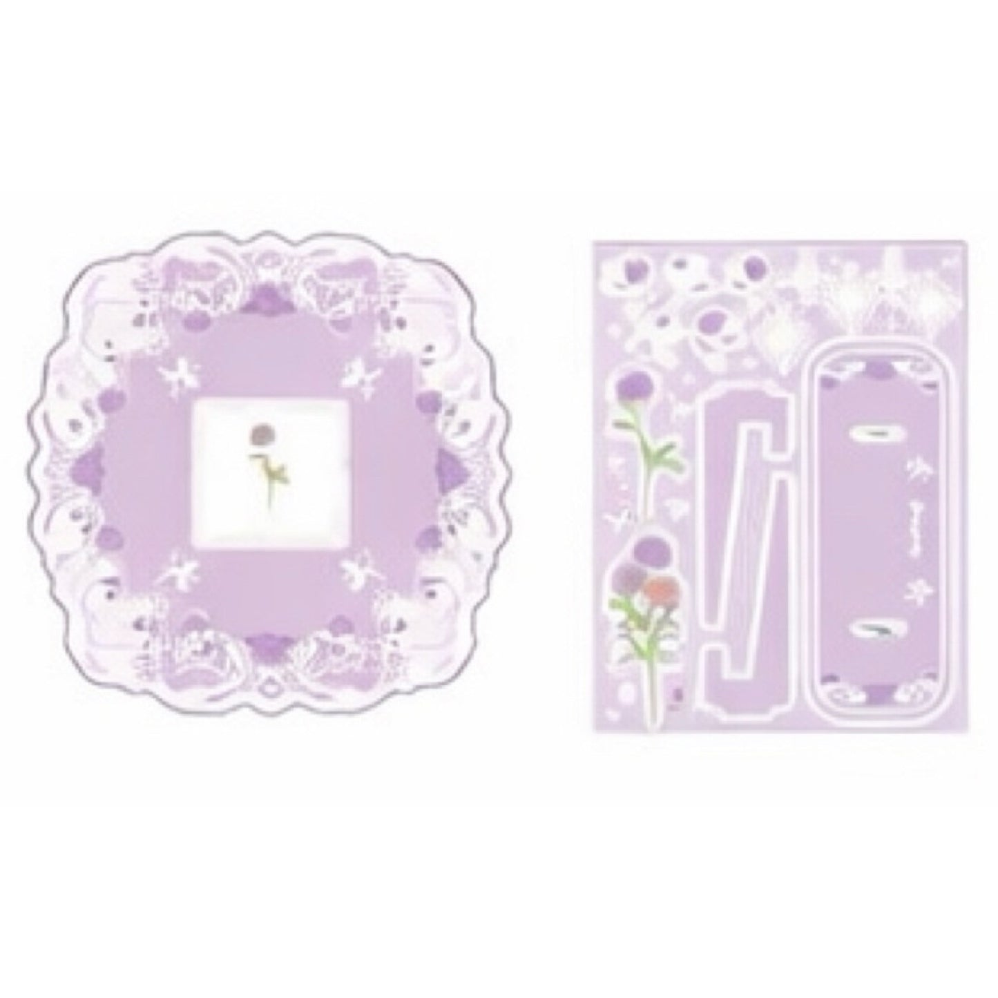 fanfancy+ Classic Lace Acrylic Frame (Coaster Size)