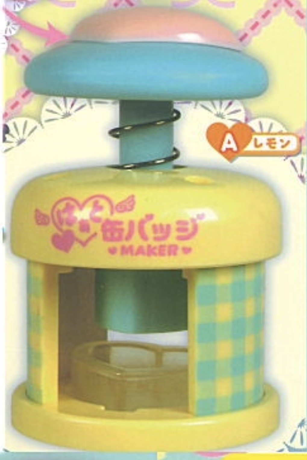 Mini Oshikatsu Charms: Can Badge Maker (Heart)