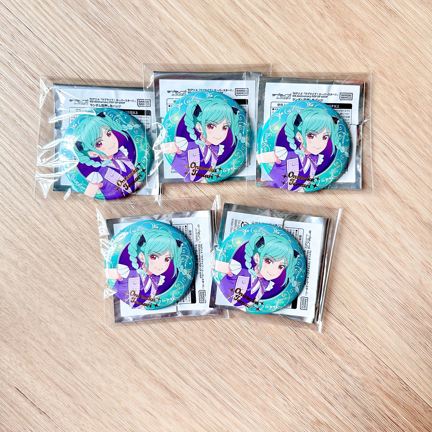 Love Live! Superstar!! Can Badge Lot (Tomari)