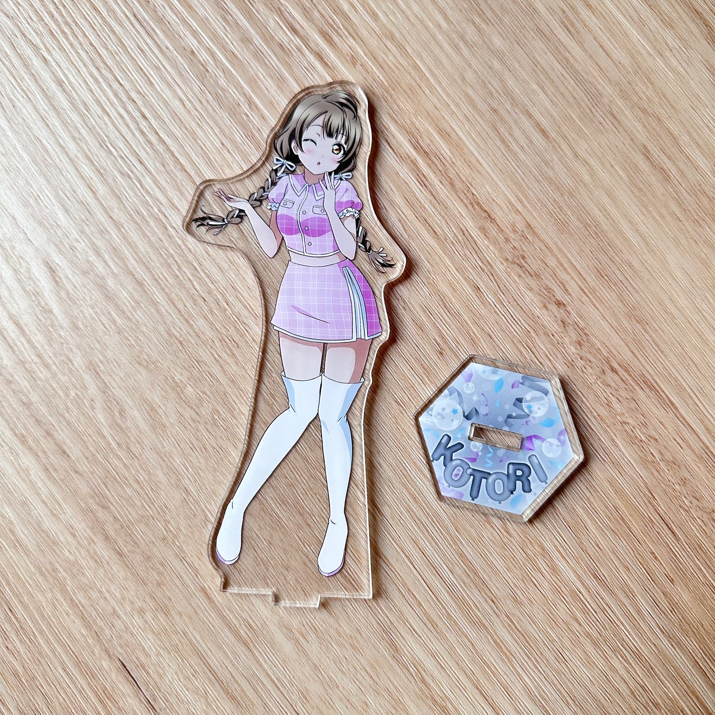 Love Live! Kotori Minami μ's "Girly Pink" Acrylic Stand (Pre-Loved)