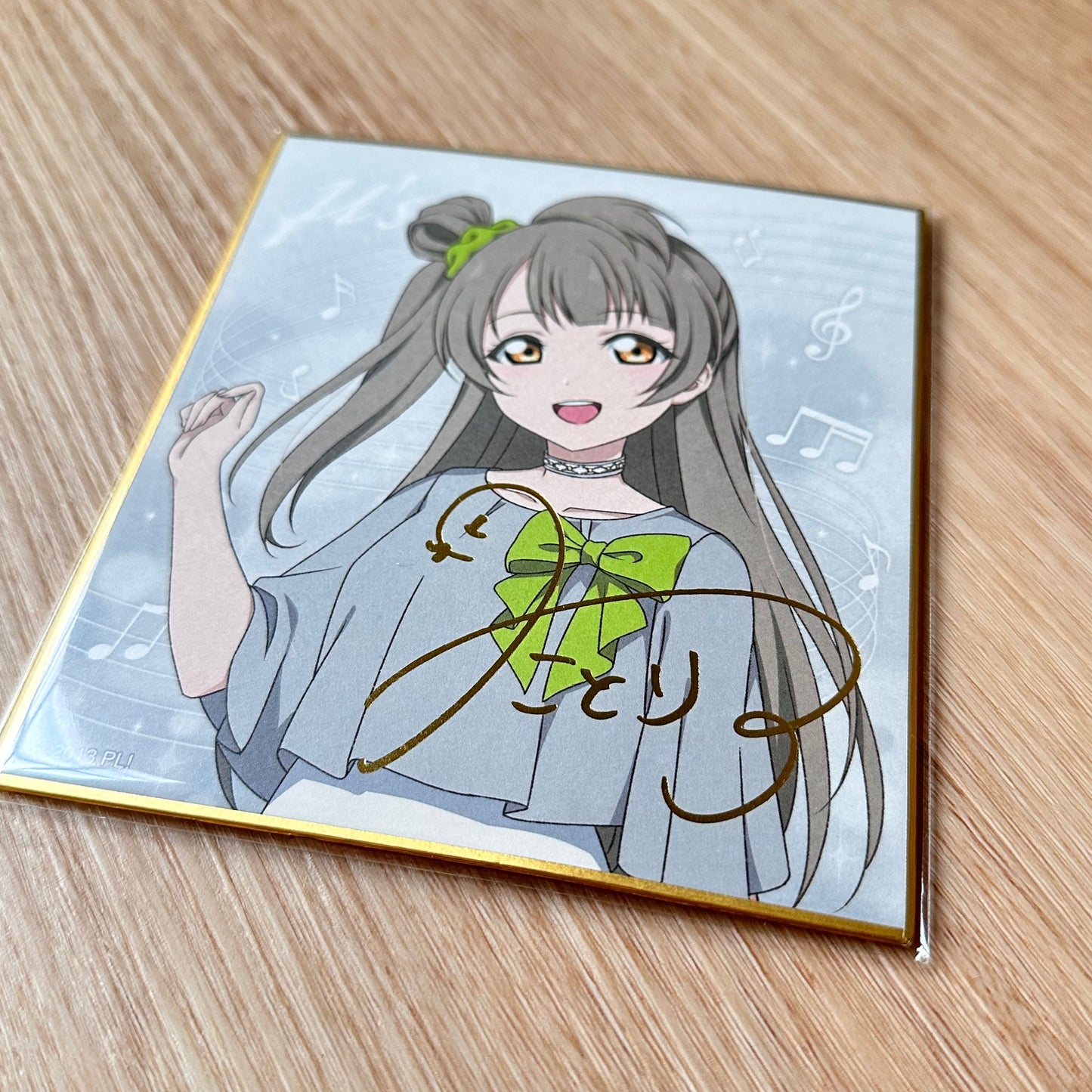 Love Live! Kotori Minami μ's Orchestra Concert 1 Foil Signature Shikishi