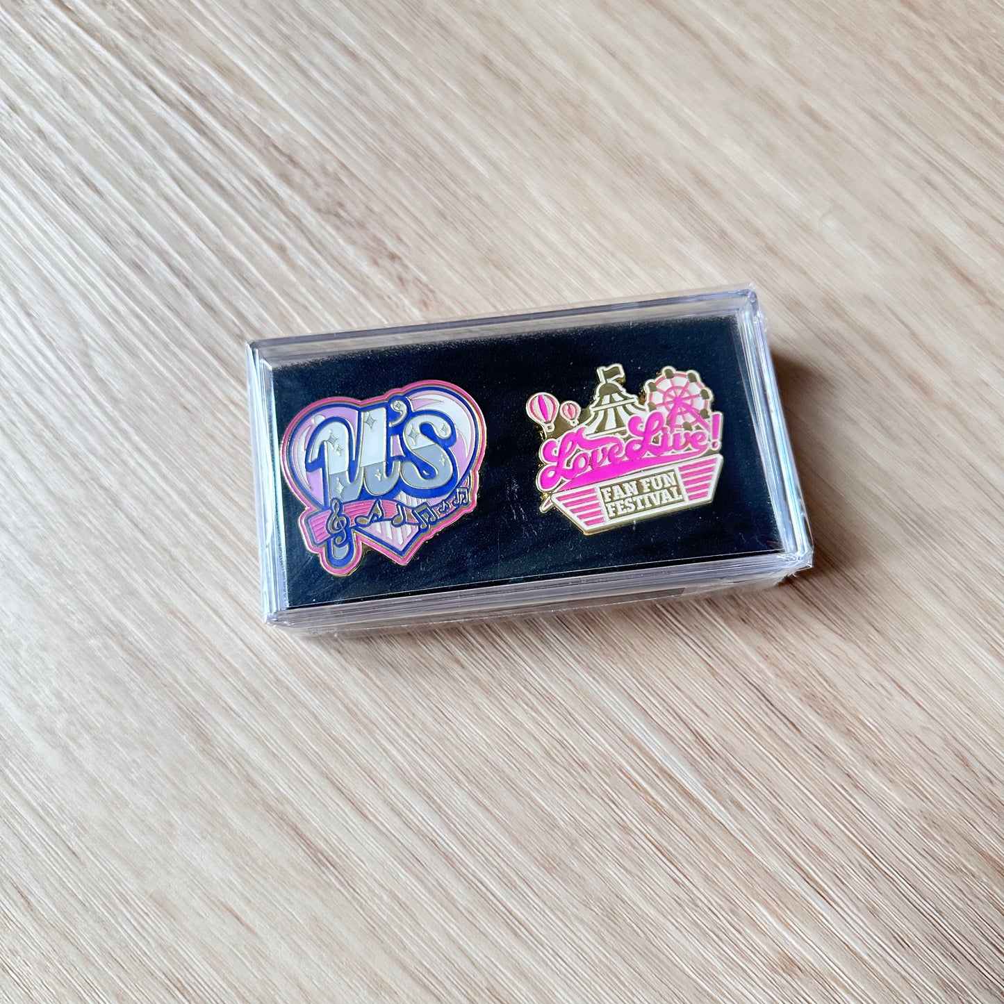 Love Live! μ's Fan Fun Festival Enamel Pin Set (New)