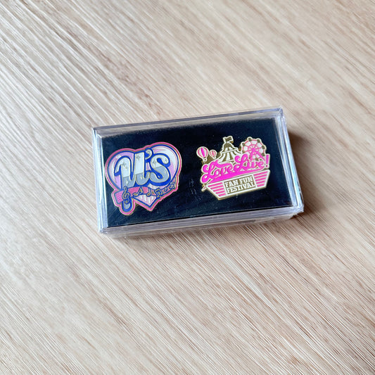 Love Live! μ's Fan Fun Festival Enamel Pin Set (New)