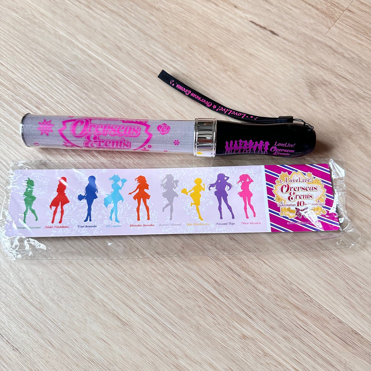 Love Live! μ's Overseas Events Penlight (Pre-Loved)