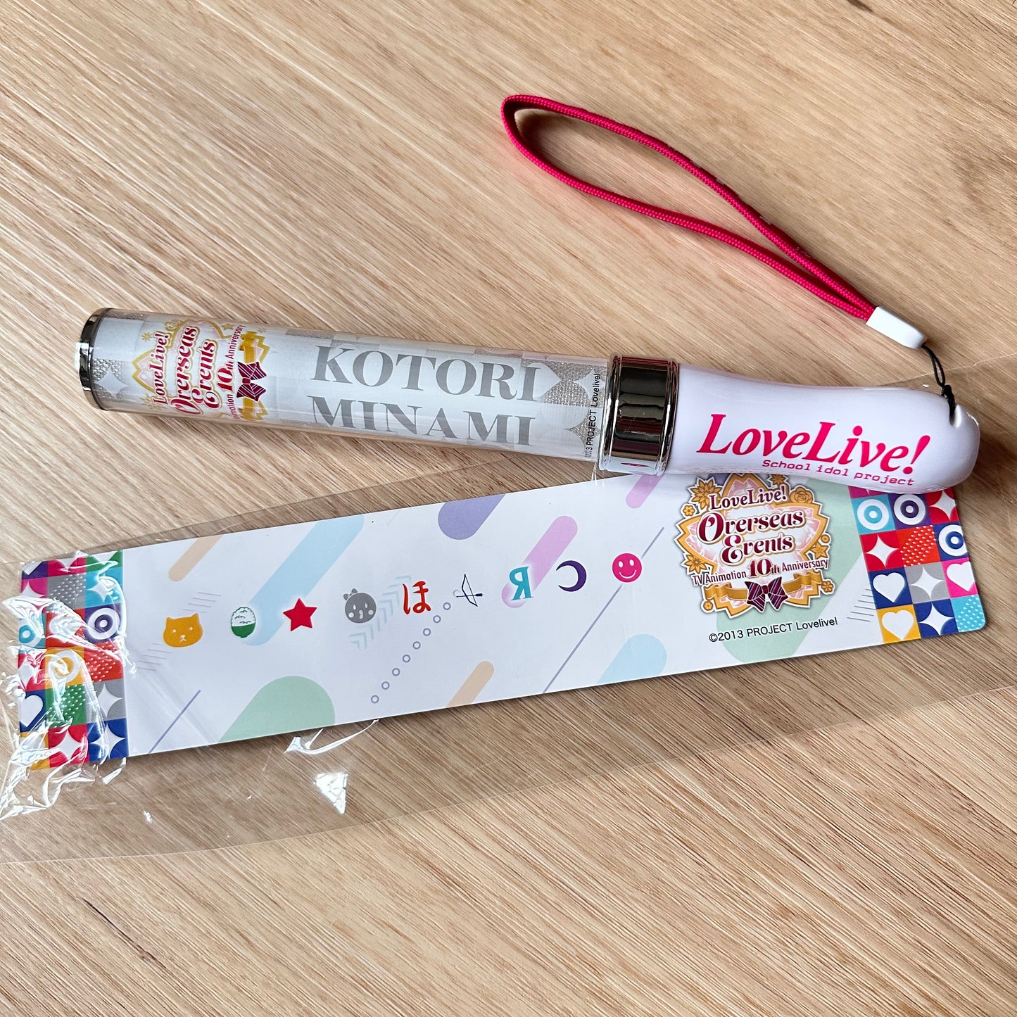 Love Live! μ's Overseas Events Penlight  - Kotori Minami Ver. (Pre-Loved)