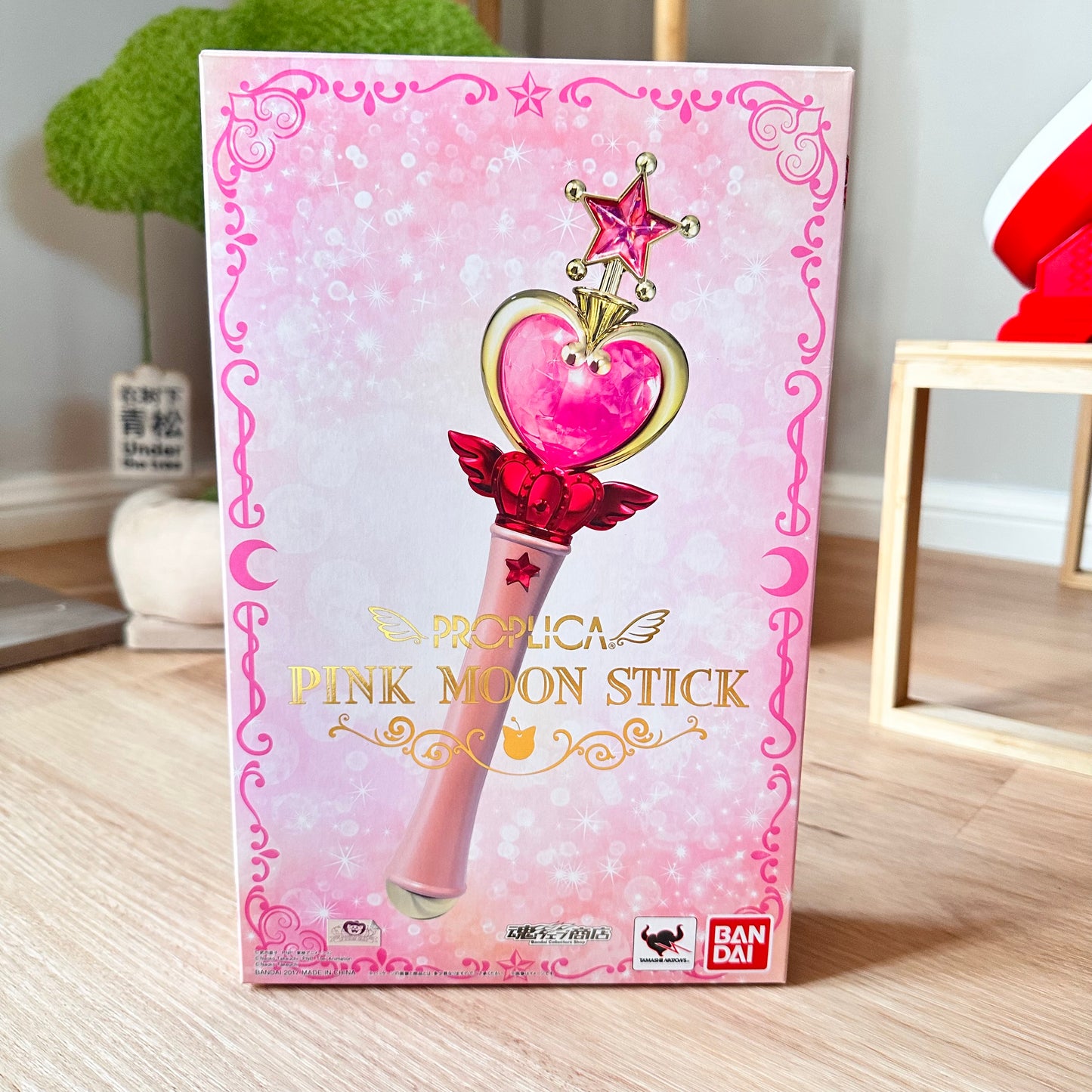 Sailor Moon Proplica - Pink Moon Stick (Pre-Loved)