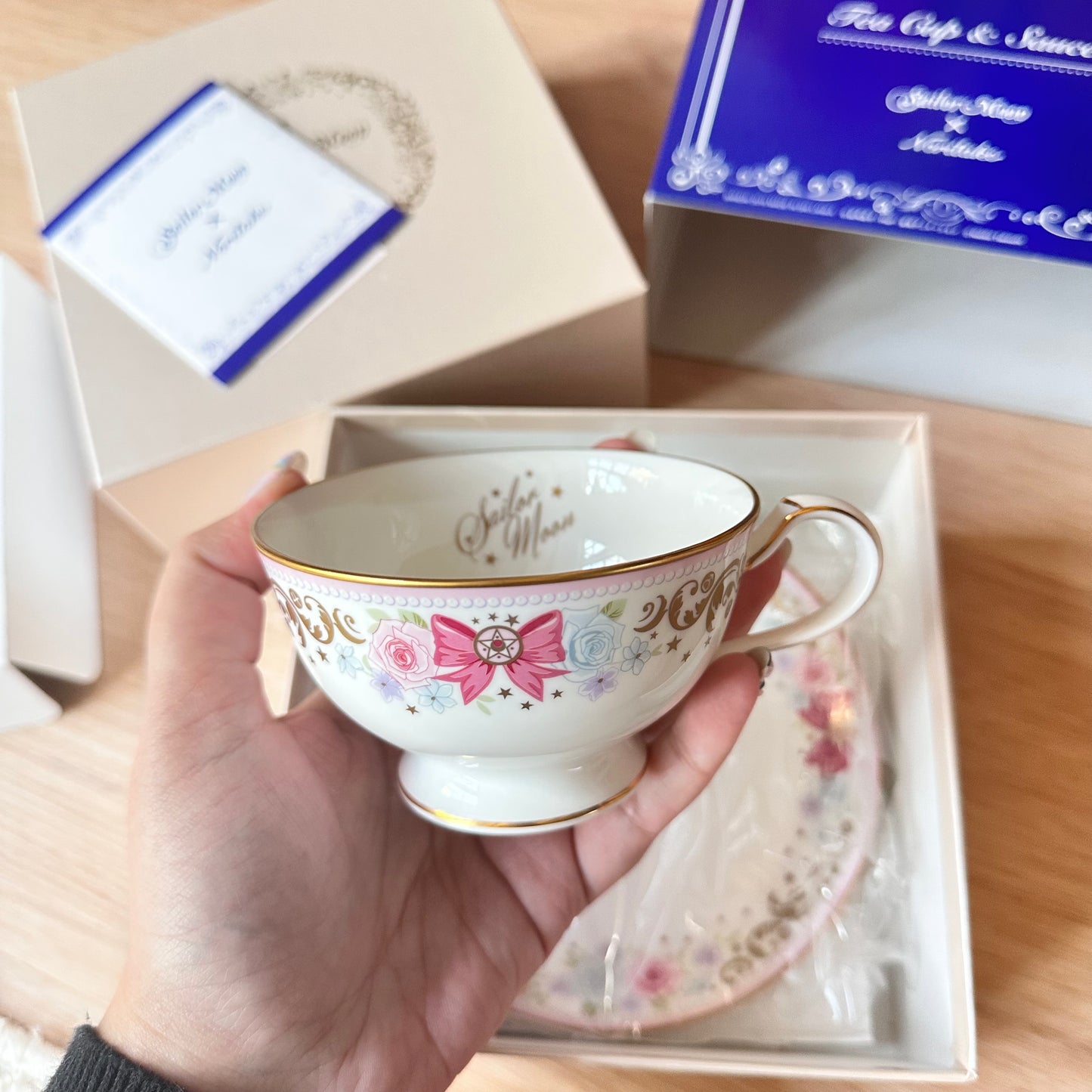 Sailor Moon - Noritake Tea Cup and Saucer (Pre-Loved)
