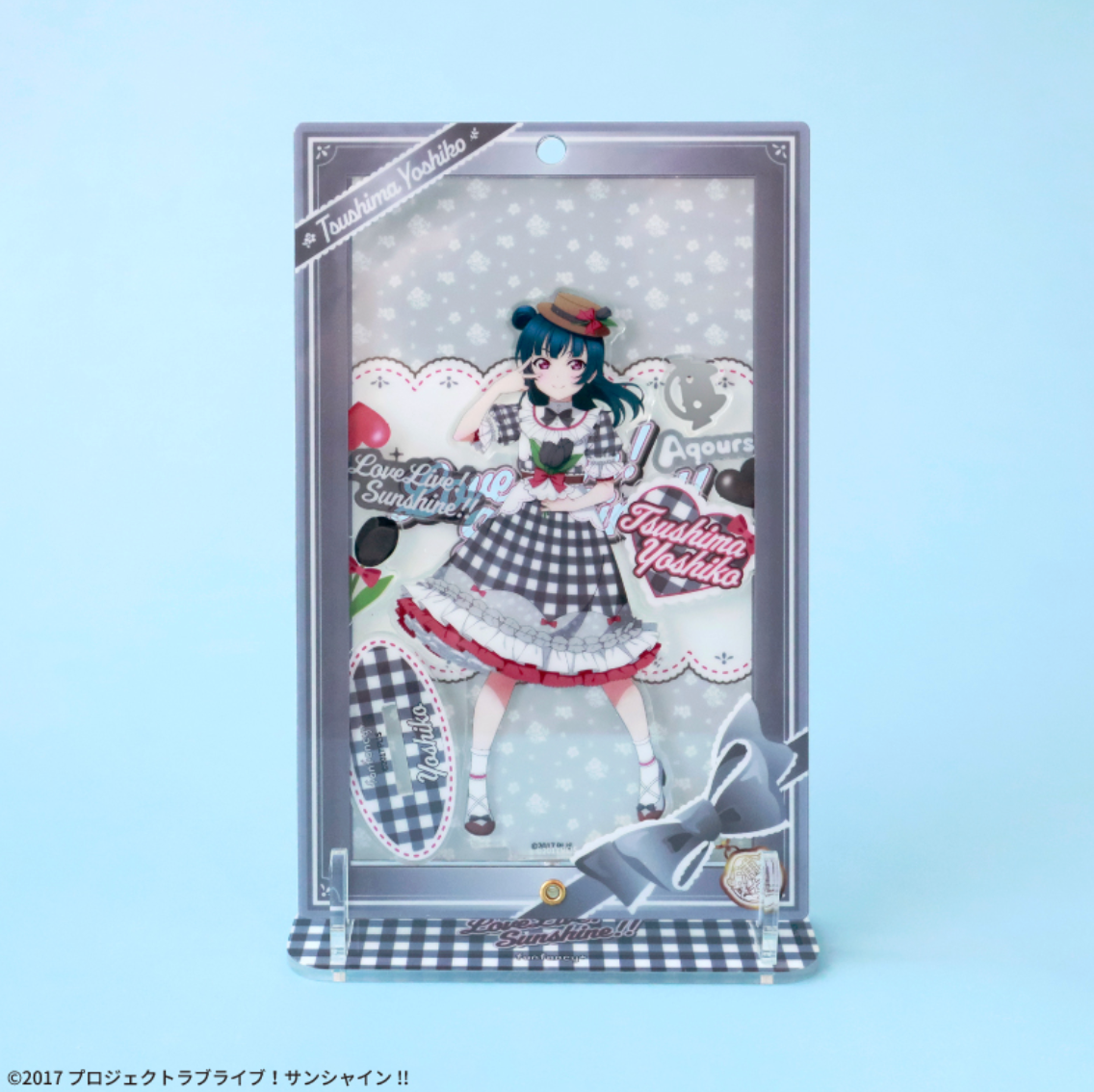 fanfancy+ Love Live! Sunshine!! Aqours Acrylic Frame & Acrylic Stand Set - Yoshiko Tsushima