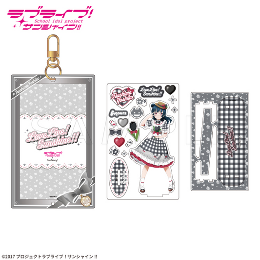 fanfancy+ Love Live! Sunshine!! Aqours Acrylic Frame & Acrylic Stand Set - Yoshiko Tsushima