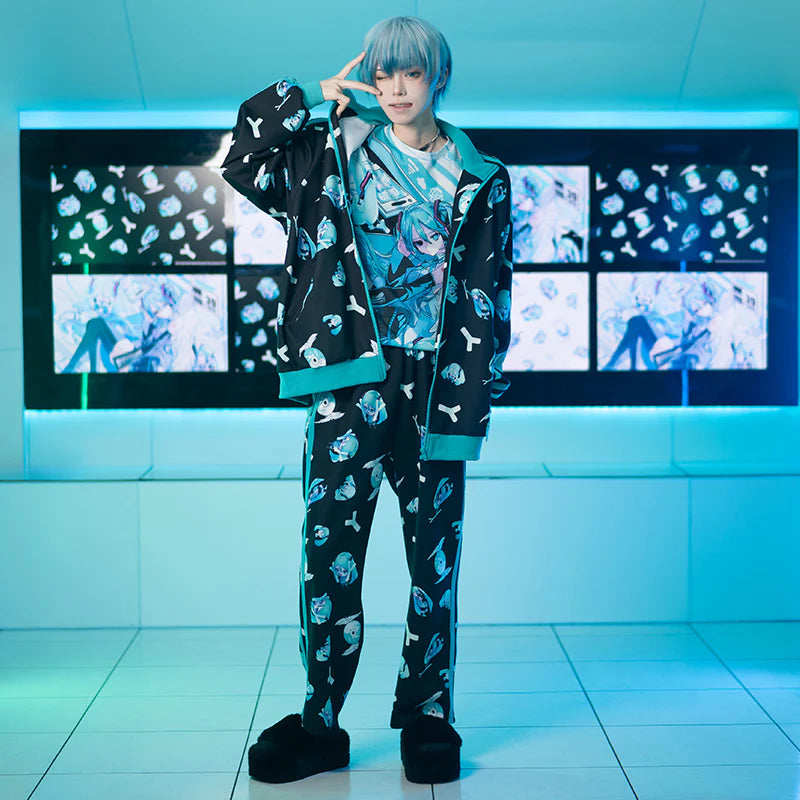 Hatsune Miku Jersey Jacket - ACDC RAG