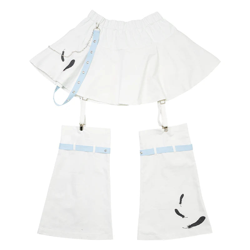 Hatsune Miku Skirt With Leg Warmers - ACDC RAG