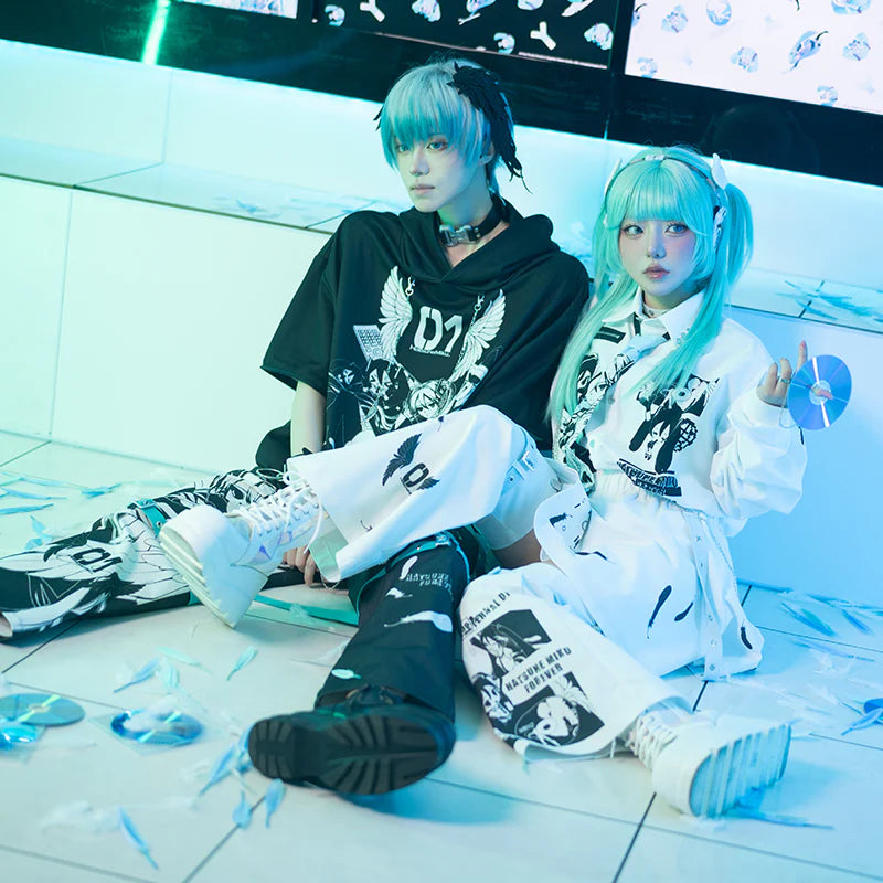 Hatsune Miku Skirt With Leg Warmers - ACDC RAG