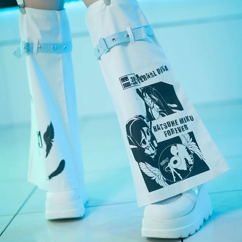 Hatsune Miku Skirt With Leg Warmers - ACDC RAG