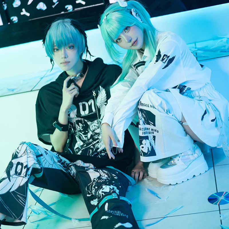 Hatsune Miku Punk Hoodie - ACDC RAG