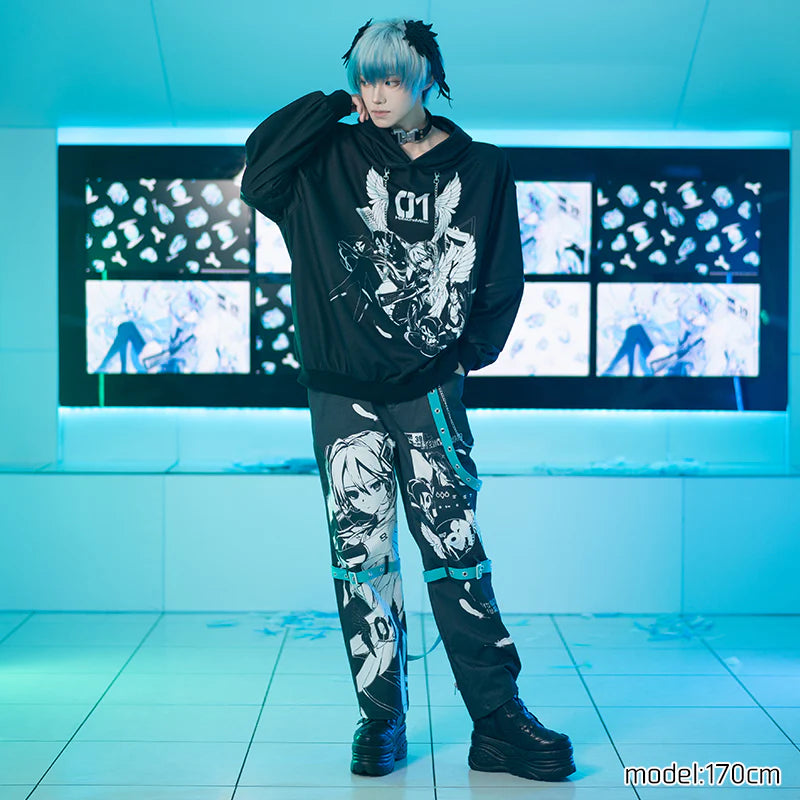 Hatsune Miku Punk Hoodie - ACDC RAG