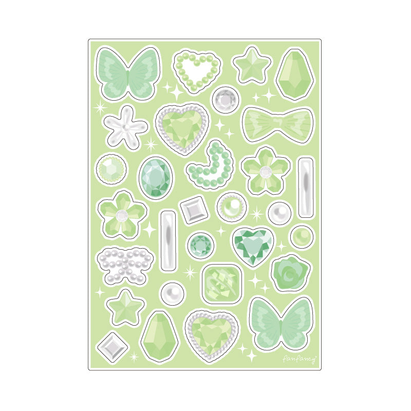 fanfancy+ Jewellery Acrylic Deco Parts Set