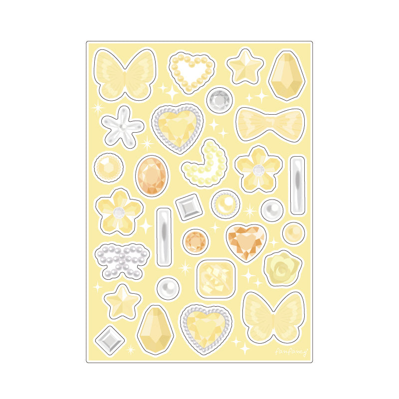 fanfancy+ Jewellery Acrylic Deco Parts Set